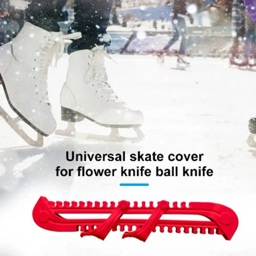 Adjustable Roller Skating Shoes Cover Wear-Resistant Non-Slip Ice Skate Shoes Covers Soft Universal Ice Skate Boot Covers Adult view 4