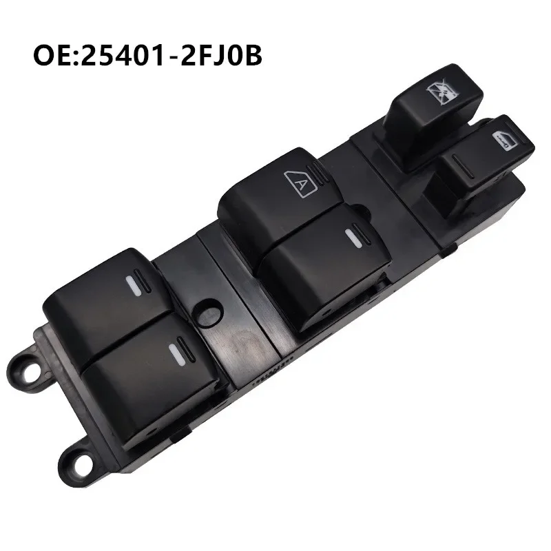 

Master Power Window Lifter Control Switch for Nissan Venucia Front Left Electric Door Window Regulator Button Switch 25401-2FJ0B