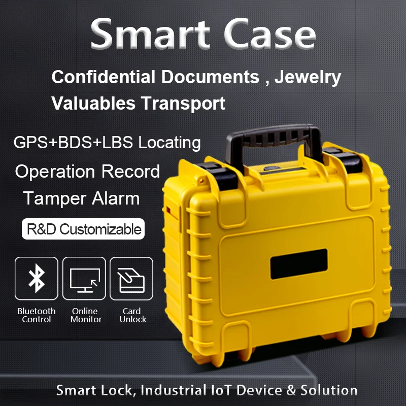 GPS Tracker Electronic Lock Case