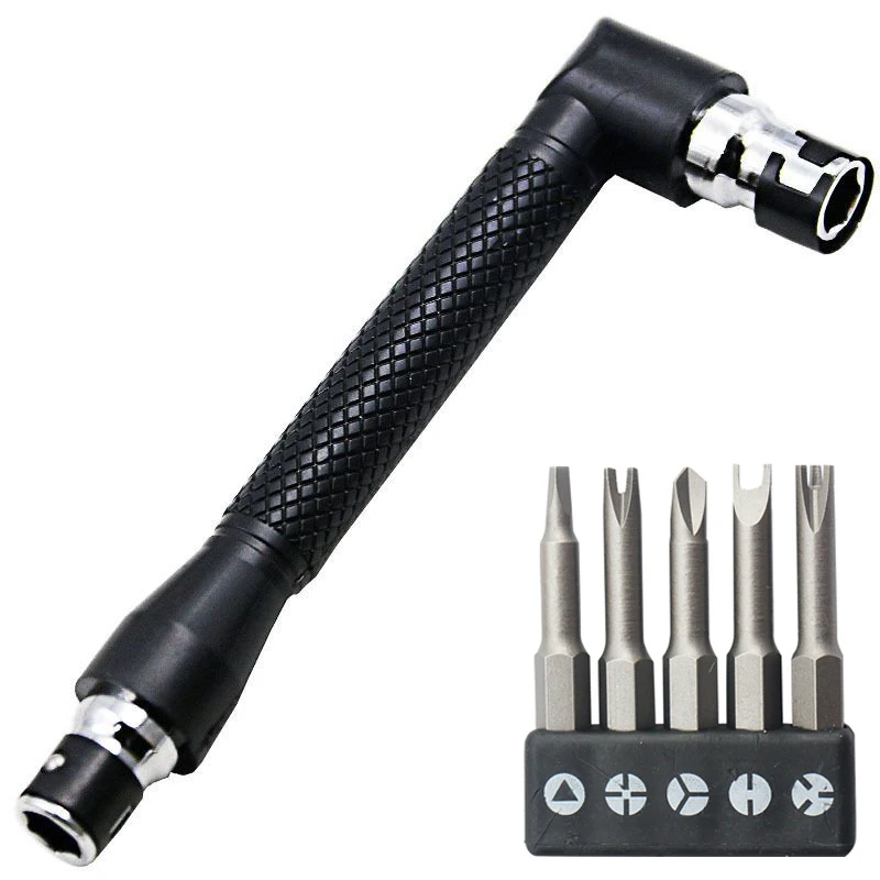 5Pcs Special-shaped Screwdriver Set 50mm U-shaped Y-Type Triangle Inner Cross Three Points Screwdriver Bit Tool