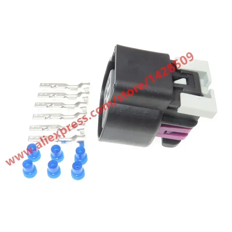 1 Pcs 6 Pin Auto Waterproof Female Plug VE Throttle Motor Drive Connector For BUICK 15355297 15418498