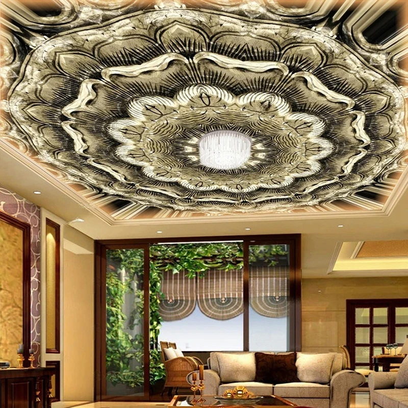 MU8460 Creative 3D Geometric Abstract Gray Triangle Large Mural  Wall paper Living Room TV Wall Home Decor Wall Cloth 3D Fresco