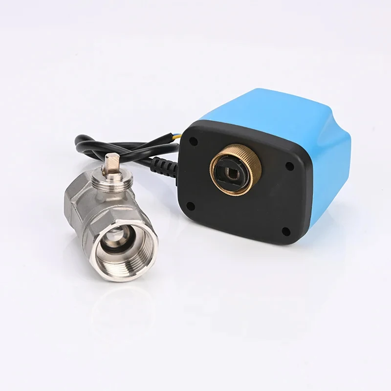 

AC110V-220V Электрический шаровой кран из нержавеющей стали, 2-проводной сброс отключения питания, 8 Н · м, сменный электрический электромагнитный клапан с высоким крутящим моментом