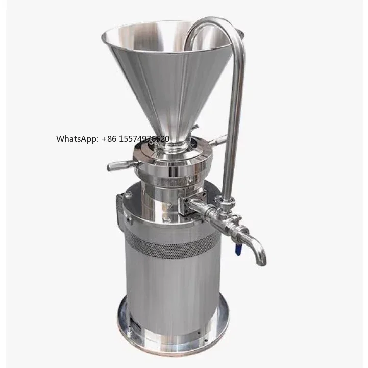 Different Capacity Colloid Mill Automatic Commercial Domestic Peanut Butter Making Machine Colloid Mill Soybean Grinding Machine