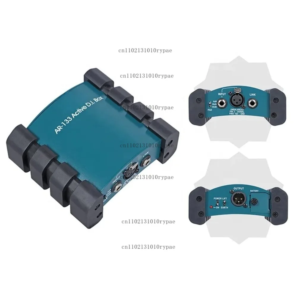 AR-133 Single Channel  Active Microphone / Instrument Direct Box DI Box