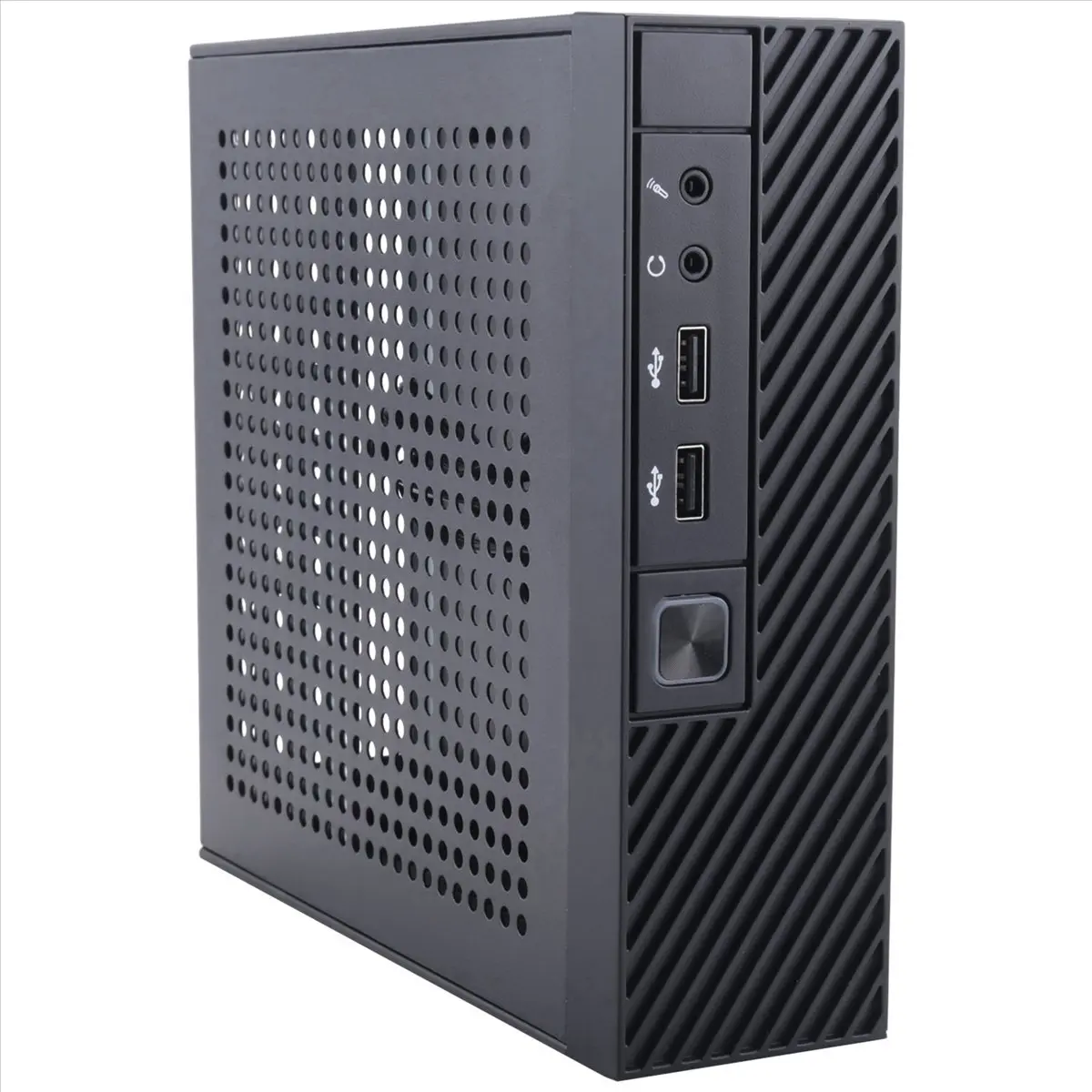 T64C! 2X ITX Computer Case M06 Mini Desktop Case HTPC Case Industrial Control Case