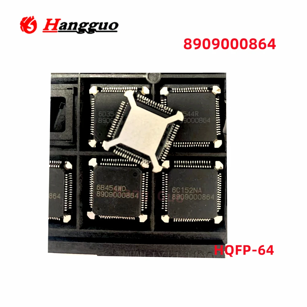 Original 8909000864 HQFP-64 For Magton BMW Audi engine computer board ignition electronic fan high-speed conversion IC chip