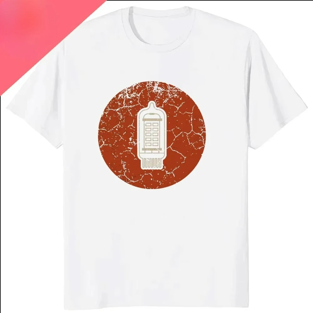 Timeless VU Meter Sound Engineer Analog Electronic O-Neck T Shirt  Audio Engineer Recording Studio Funny Tshits  Top - view 5