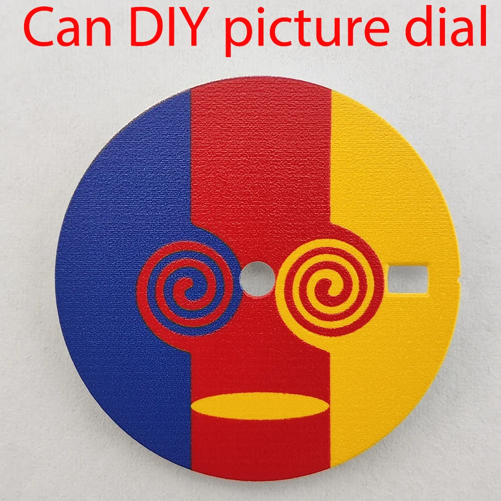 

Аксессуары для модификации часов: циферблат 28,5 мм, стерильный циферблат с градиентной цветовой гаммой и указателем даты, подходит для часов с механизмом NH35 NH34.