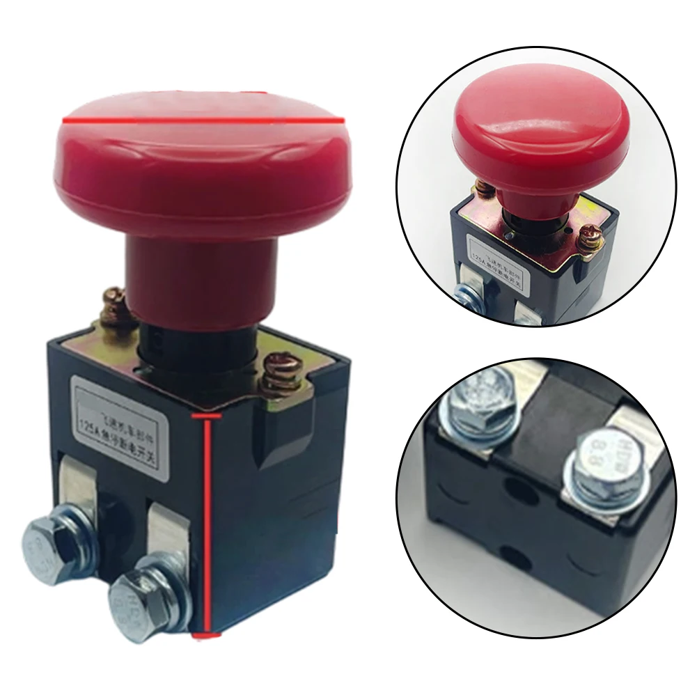 

125A 250A Switch Forklift Power Switch Anti-leakage Protection Fine Workmanship Long Service Life For Industrial Equipment