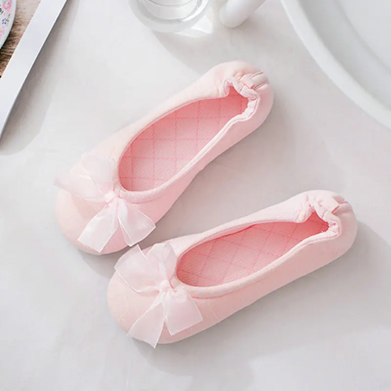 Spring and Autumn Bags And Pregnant Women\'s Home Breathable Soft Bottom Non-Slip Mute Female shoes