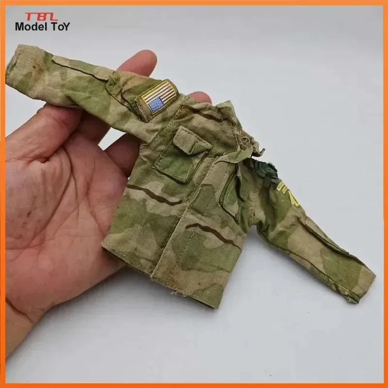 Model munduru wojskowego USA w skali 1/6, koszula pustynna, odzież dla 12-calowych figurek akcji BBI DID HT, zabawek i lalek.