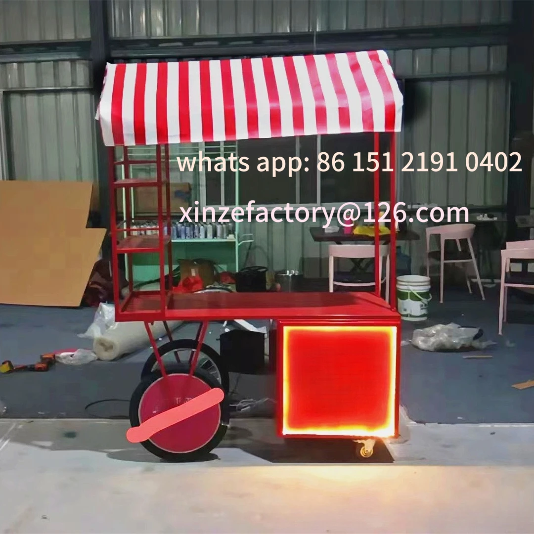 Customizable float market stall trolley night market truck outdoor snacks street stall car