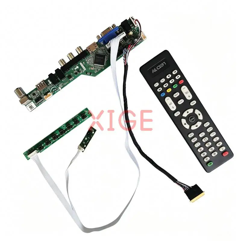 

For N184H6 N164HGE LTN184HT05 N184HGE Controller Board Kit Laptops Monitor Panel 1920x1080 40-Pin LVDS HDMI+VGA+AV+USB 1920*1080