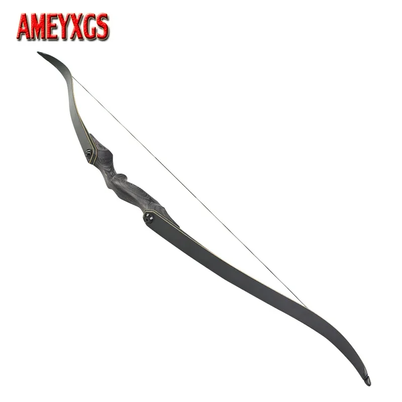 

60 Inch 30-65 Lbs Archery Recurve Bow 15" Riser for Archer Left/Right Hand Takedown Shooting Target Hunting Bow