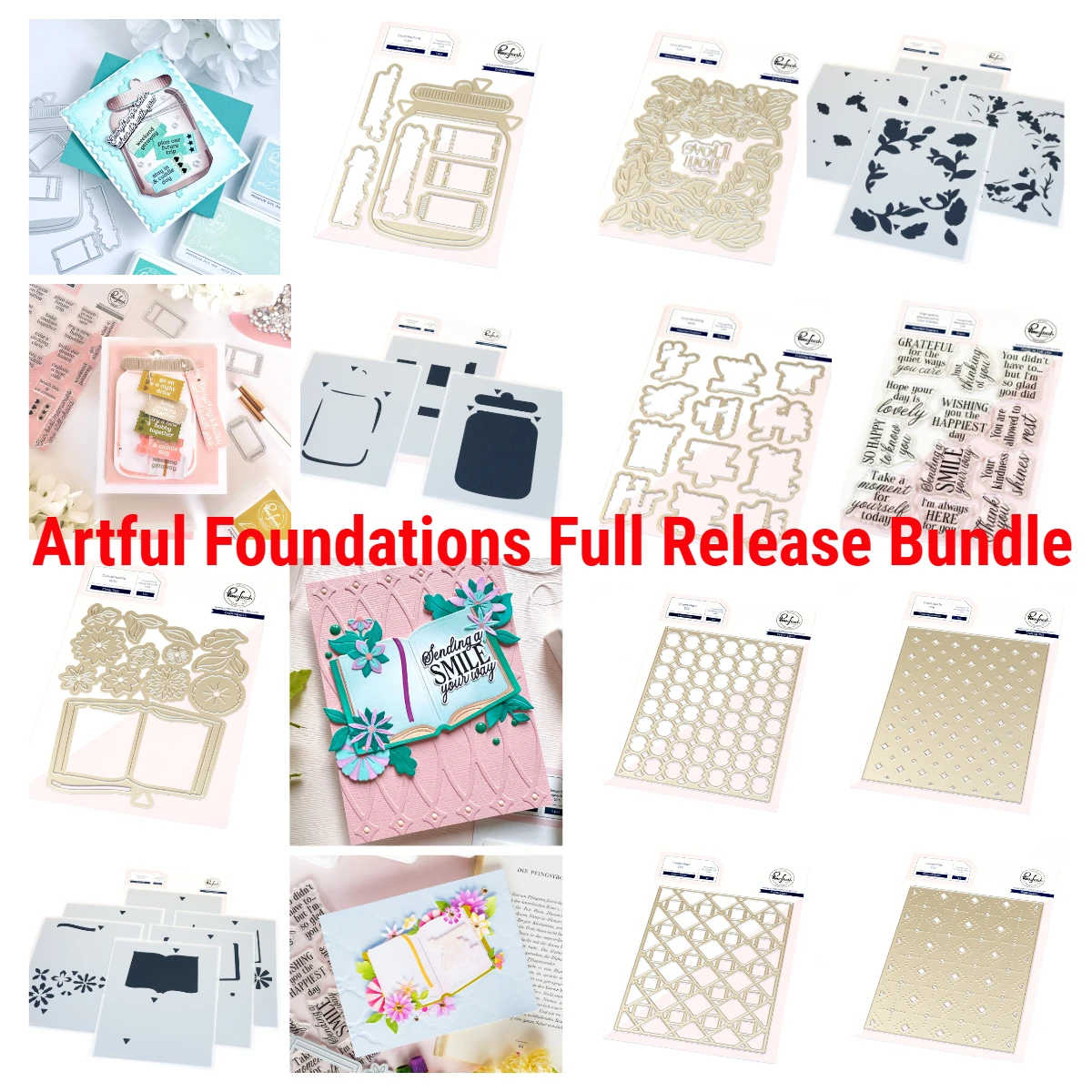 

2026 New Valentines Metal Cutting Dies Jar of Wishes Layered Stencils Stamps Artful Floral Tale Craft Embossed Scrapbooking Mold