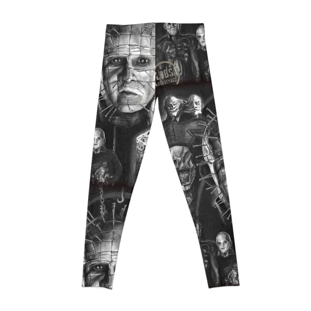 Hellraiser Collection - Artist- Tony Orcutt Leggings Women's push up flared Womens Leggings