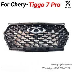 Dla Chery Tiggo 7 Pro 2021 20223 Przednia twarz chłodnicy Zderzak Oryginalne części samochodowe Accesorios Para Auto Tools