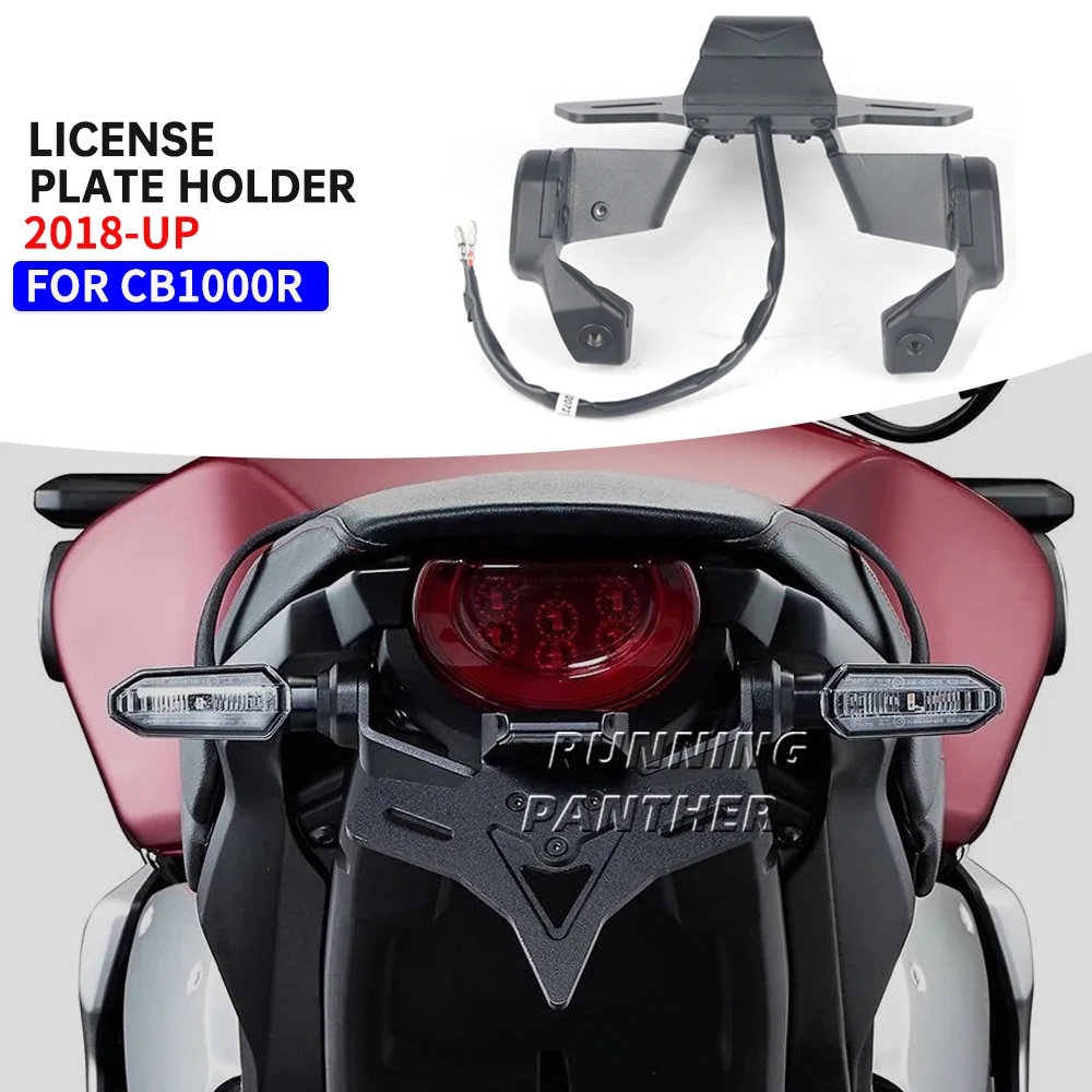 

For Honda CB1000R 2018-UP Motorcycle Rear Short Tail Stock Tidy License Plate Holder Tailstock Bracket Kit