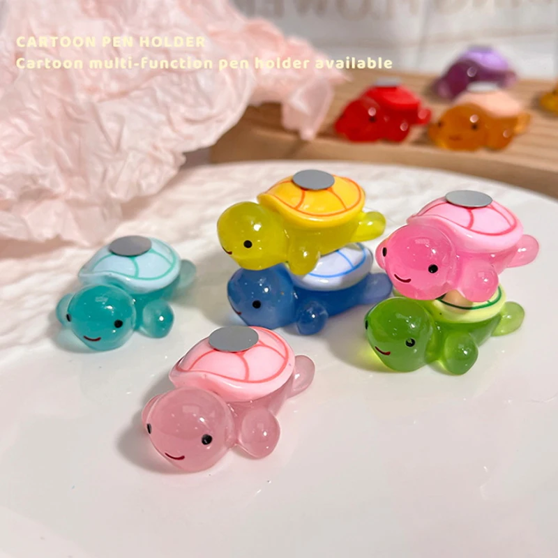 Soporte magnético para uñas, diseño de tortuga pequeña, accesorios para uñas, herramientas de exhibición, práctica de entrenamiento, soporte de exhibición para uñas