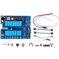 New Soldered ATU-200 200W 1.9-54MHz Automatic Antenna Tuner 0.91inch OLED Update of ATU-100