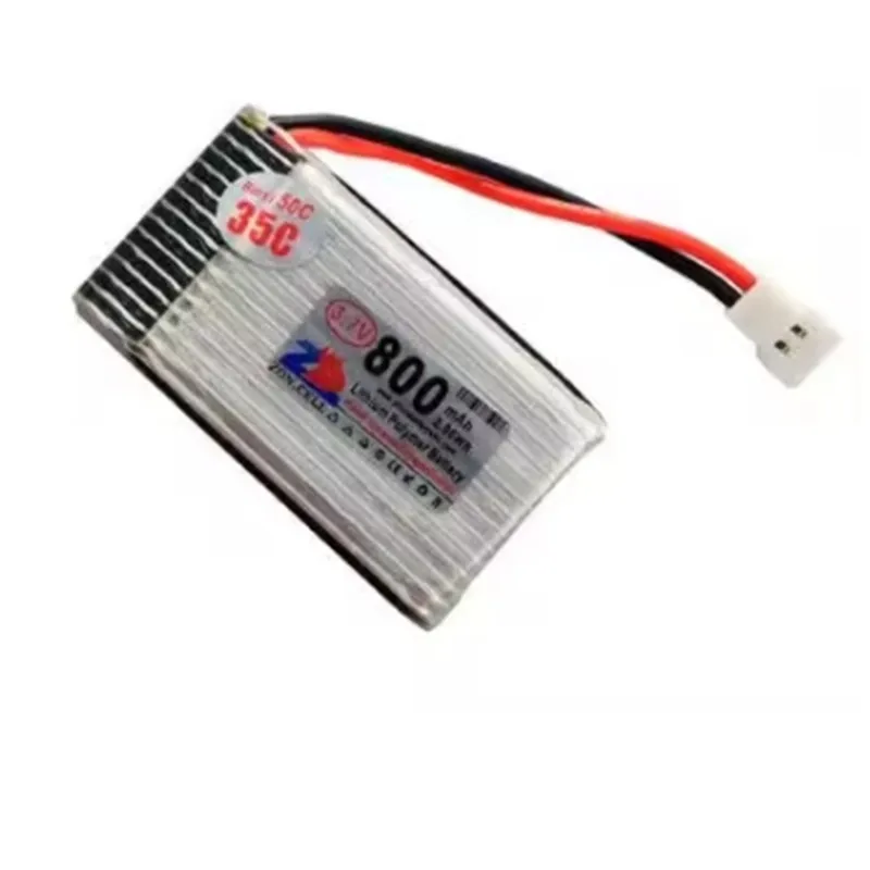 3.7V 800Mah 802540 752540 Polymer Lithium Ion Li-po Rechargeable Battery For Drone Aircraft