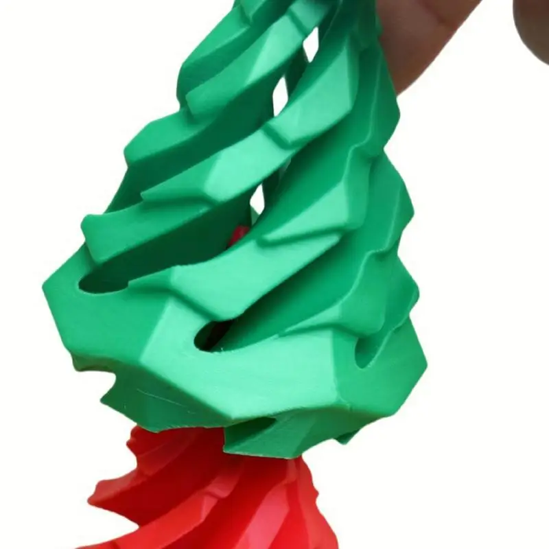 Cono impossibile Passthrough Scultura dell'albero di Natale Cono a spirale Agitarsi Giocattolo Albero di Natale impossibile per lo studio domestico