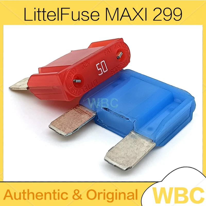 1 قطعة Littelfuse ماكسي 299 سلسلة 20A 25A 35A 40A 50A 60A 70A 80A 32V حجم كبير التأمين المكونات في إدراج السيارات فيوز شفرة الصمامات #3