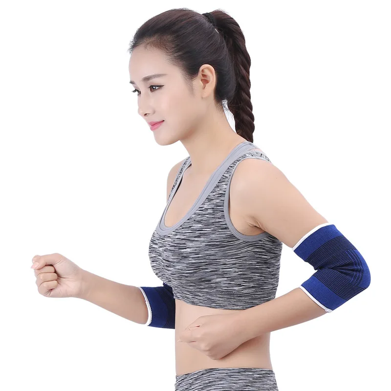 Tom\'s Hug Brand Ankle Support Brace Warm 1 Pcs Sport Outdoor Bicycle Gym Anti Sprained Ankles Protect Nursing Care Blue