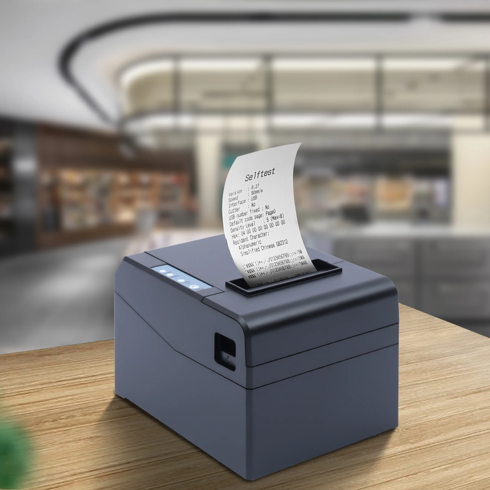 USB Thermal Receipt Printer, POS Printer, Restaurant, Kitchen Printer, Auto Cutter, Support Cash Drawer,USB Serial, 80mm