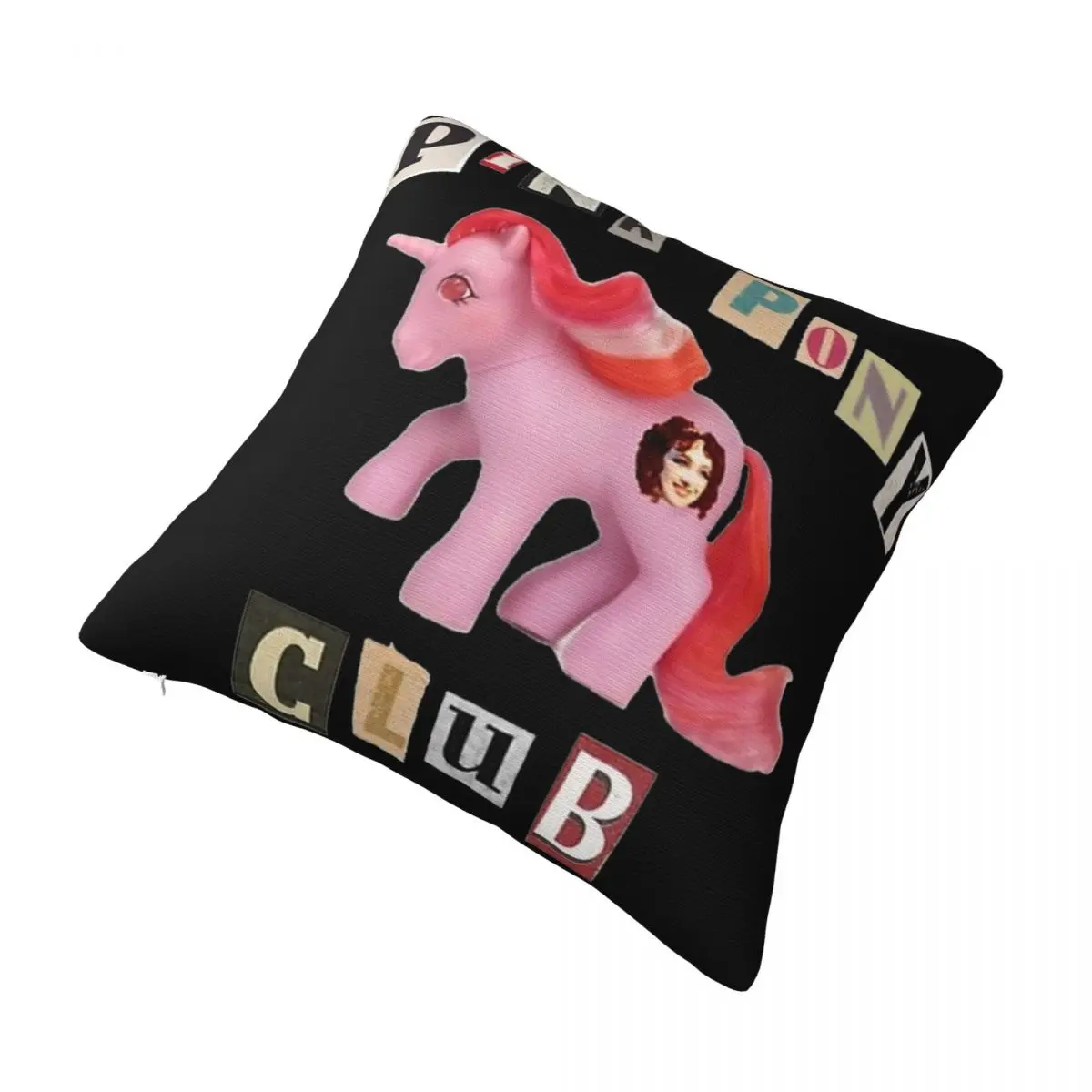 Pink Pony Club Chappell Roan Pillowcase Cushion Cover Stylish Art For Fan Throw Pillow Cover Warm Car Square Multiple Sizes