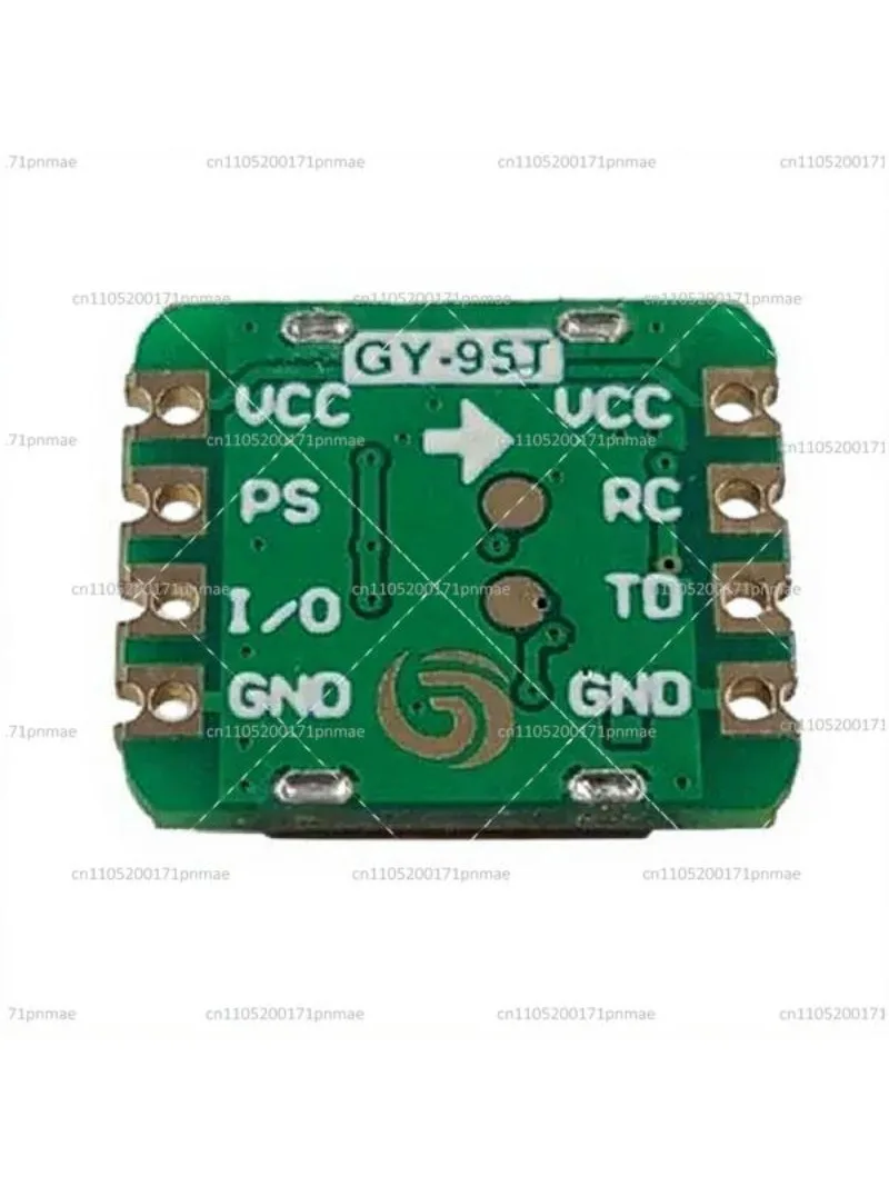 GY-95T 9-Axis Sensor Module 3-Axis Accelerometer Magnetic Field Attitude Angle Serial Output 15x13x2mm