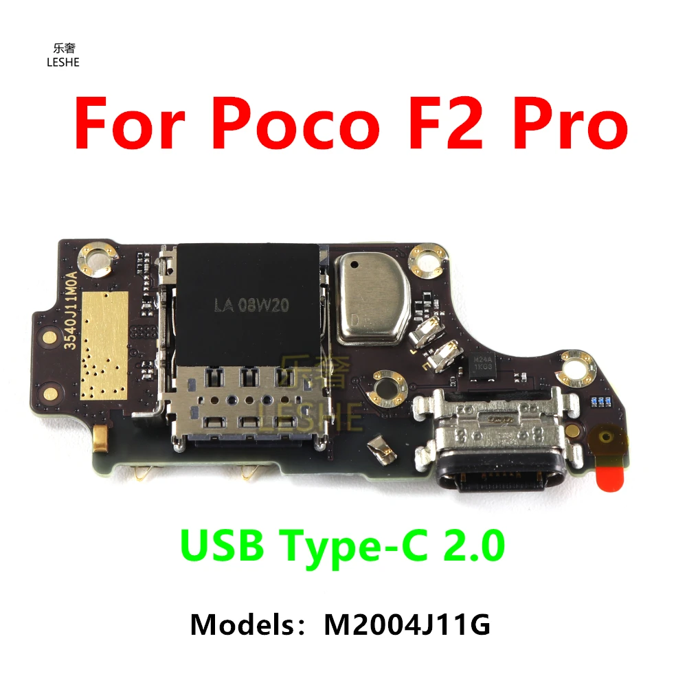 

30W USB Type-C 2.0 Charge Board For Xiaomi Poco F2 Pro Charging Port Connector Phone Accessories Replacement Spare Parts