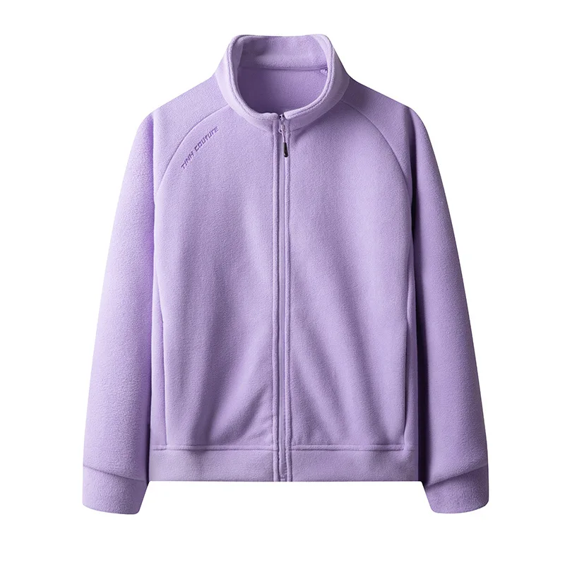 

Флисовая толстовка без шапки, женская толстовка с капюшоном с подогревом, осенняя высококачественная прикрашенная уникальная элегантная эластичная клетчатая толстовка, молодежные Ins