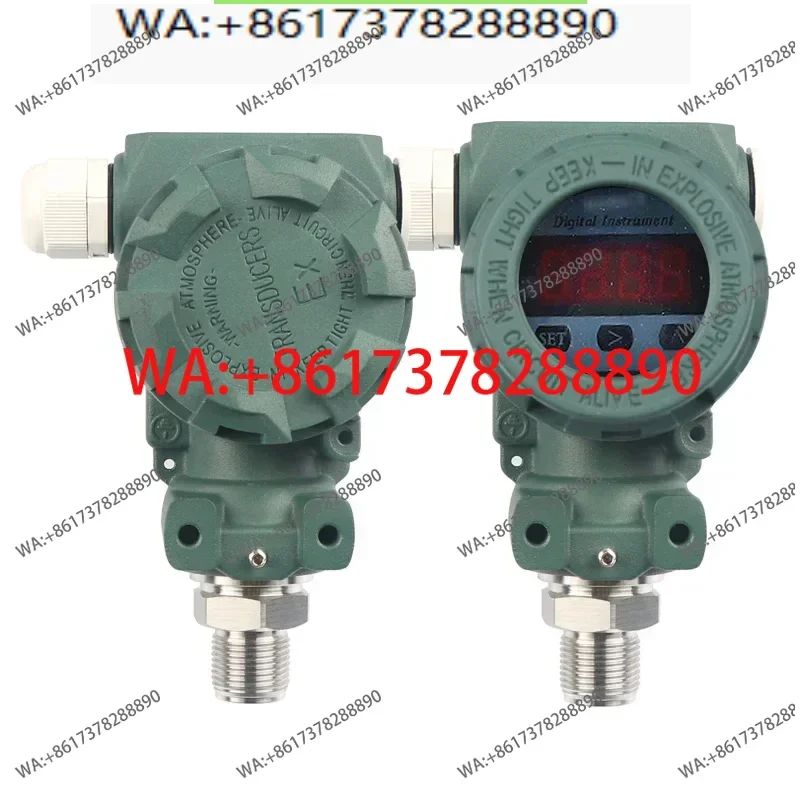 

LED Diffused Silicon Pressure Transmitter 4-20mA Explosion-proof, Digital Display Pneumatic Hydraulic Water Pressure 2088 Sensor