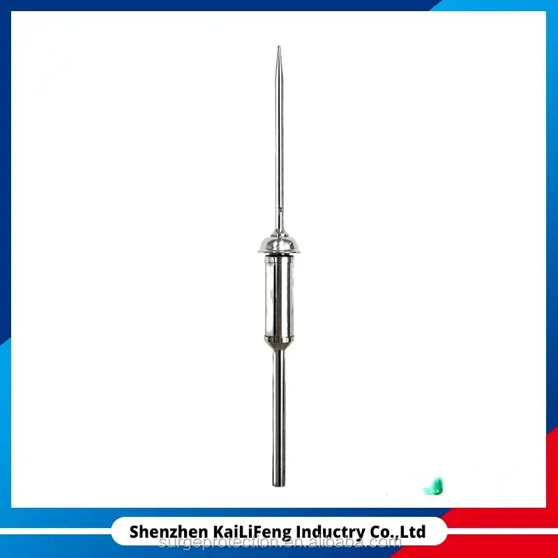 Hot Perfect stainless steel ese lightning rod with perfect price produced by over 14 years history ese surge arrester factory