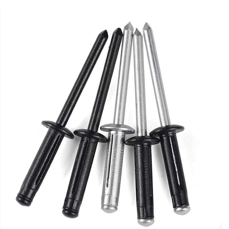 Yiqianyuan M3.2-M6.4 Aluminum Alloy Blind Rivets Core-Pulling Pull Rivets Claw Rivets Folding Lantern Type