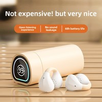 Bone conduction Bluetooth headphone Ultra long life M9 earless real wireless noise reduction long wear painless high sound quali