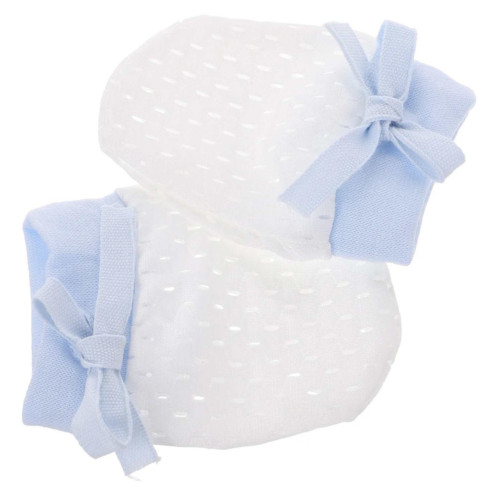 

1 пара детских варежек с регулируемой завязкой, защита от царапин, мягкие и удобные перчатки для младенцев 0-10 месяцев, для мальчиков и девочек