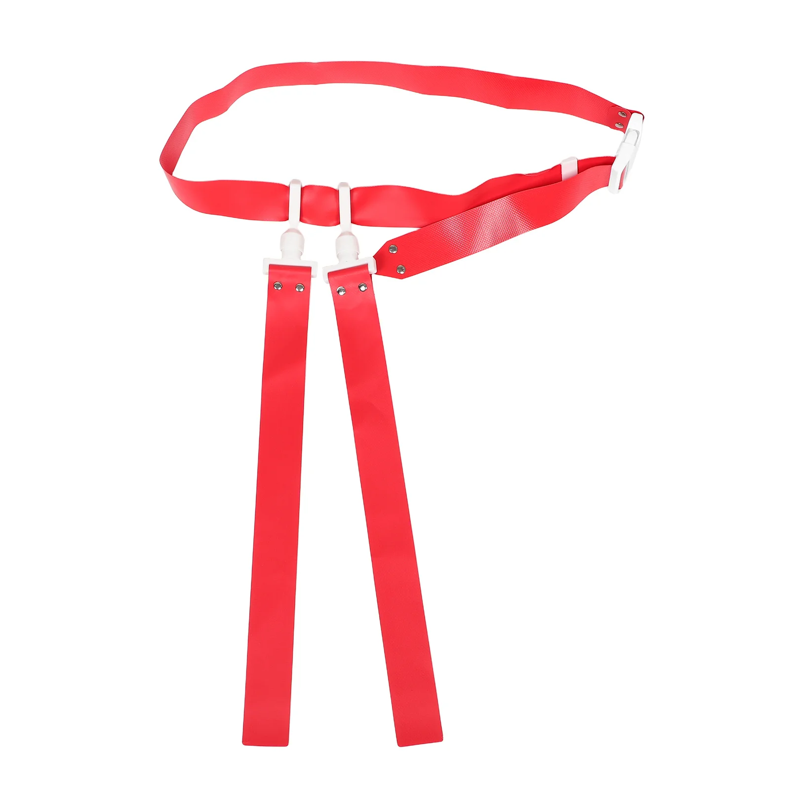Cinturón de bandera de fútbol grueso, banda de entrenamiento de Rugby ajustable, banderas reutilizables, accesorios deportivos, juegos de día en el campo