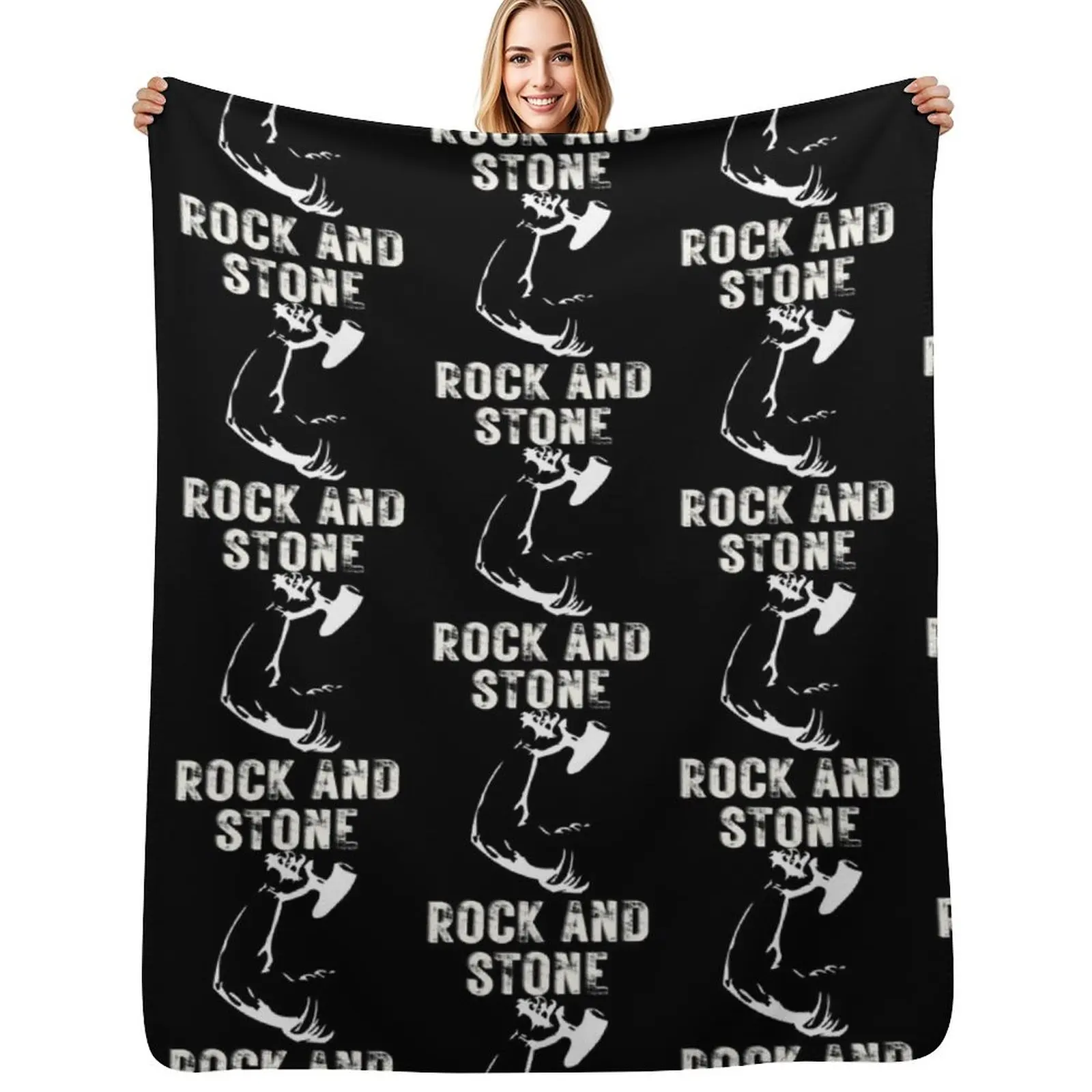 Deep Rock Galactic - deep galactic Throw Blanket Giant Sofa cosplay anime Nap Vintage Moving For Decorative Sofa Blankets