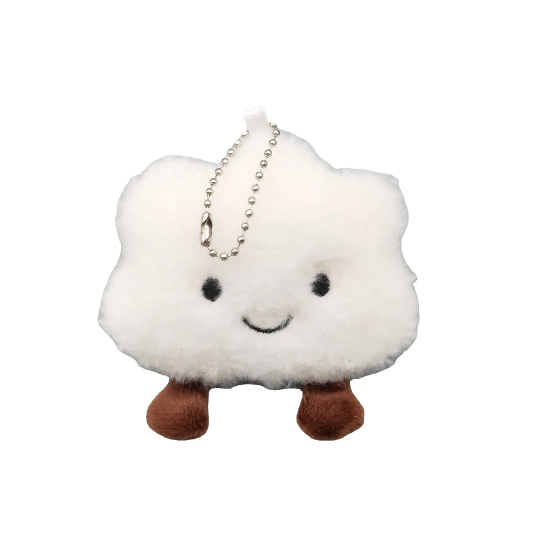 10Pcs/Lot Super Cute Accessory Cartoon Small Cloud Plush Doll Toy Backpack Keychain Pendant Toys Birthday Gift Party Small Gift