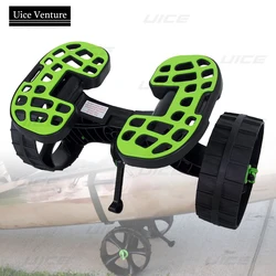 Kayak Cart Pro Easy Wheeled Transport For Kayaks Canoes Paddleboards Surfboards Adjustable Locking Strap Kickstand Included
