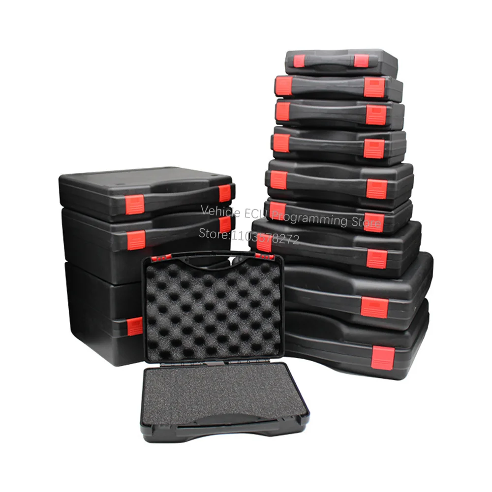 Toolbox safety protection portable plastic instrument precision anti drop waterproof toolbox sponge shockproof multifunctional