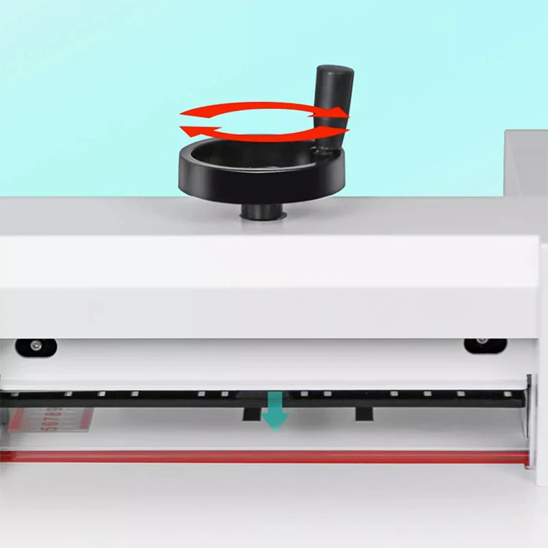 

GD-QZ320 Настольный резак для бумаги Электрический резак для бумаги Резак для плотной бумаги Автоматический резак для бумаги Сверхмощный резак для бумаги Документ