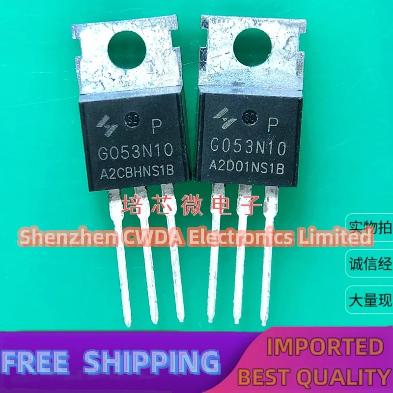 10PCS-20PCS  G053N10 G053N10P N TO-220 100V 120V In Stock Can Be Purchased