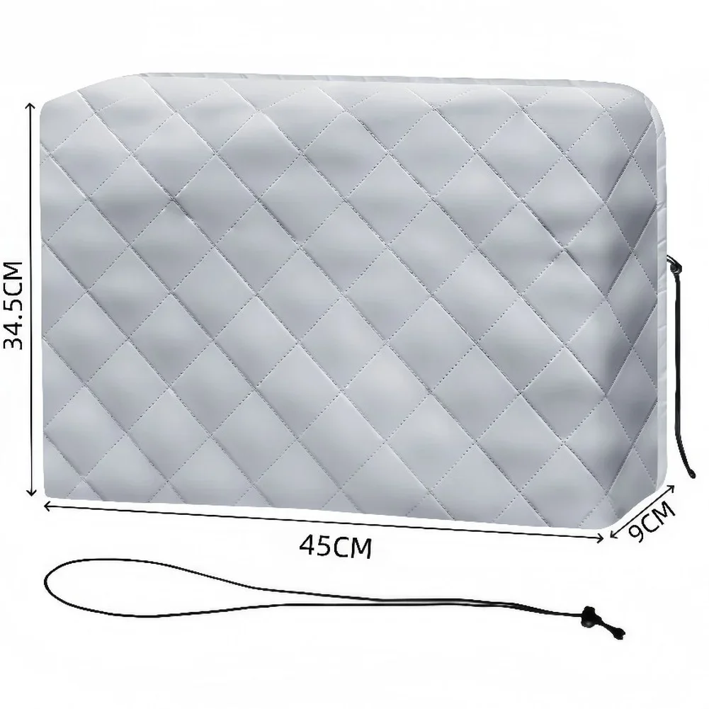 AC Dust Cover Window AC Cover Simple Installation Double Fabric Cotton Filled Dust Protection Winter Insulation