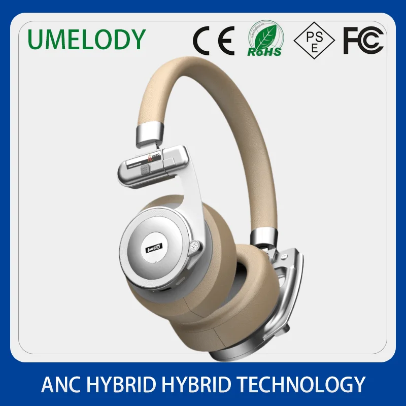 UMELODY U3 ULTRA ACTIVE NOISEWireless Headphones -30dB Active Noise Cancellation Certified Earphone Bluetooth FOR Merry Xmas