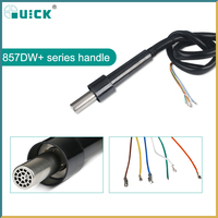 Quick 857DW+ heat gun handle for quick Soldering station Solder Hot Air Gun Soldering Handle Welding Replacement Repair