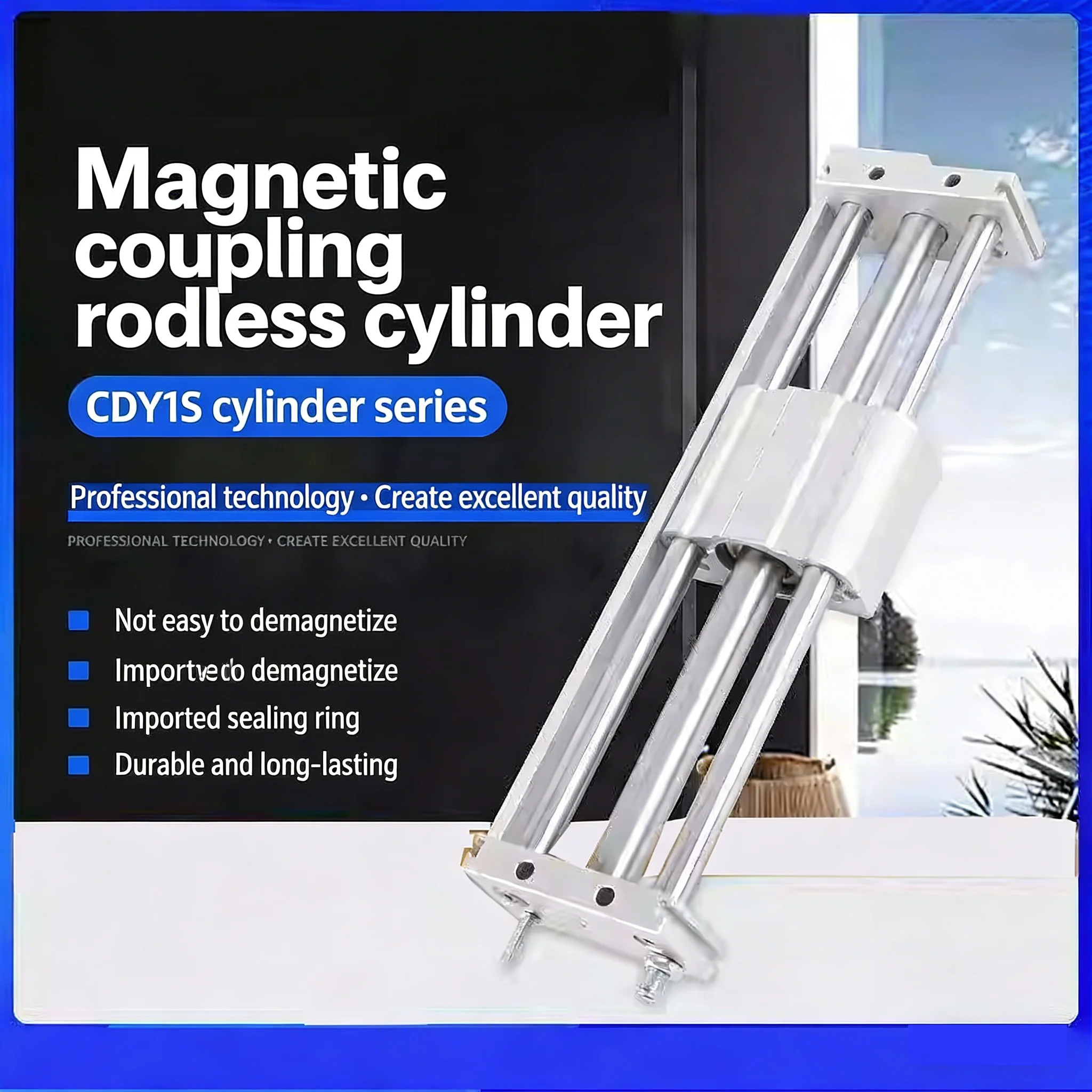 

CY1S Rodless Cylinder CDY1S Pneumatic Slide RMT6/10/15/20/25/32/40-100/200/300